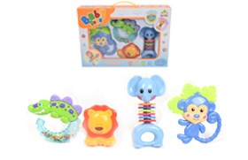 Baby rattle teether