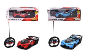 1:12 4-CH R/C Car With Light/Open Three Doors,27MHZ