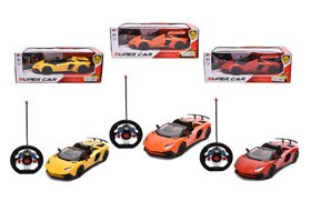 1:12 4-CH R/C Car With Light/Open Four Doors,27MHZ