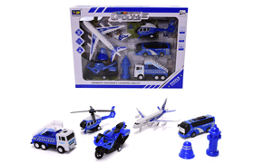 Plane & Pull Back Car Set