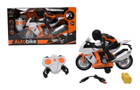 2.4G R/C Rotating Motorcycle With Light/Music