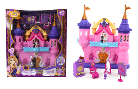 Battery Operated Castle Set with Light & Music