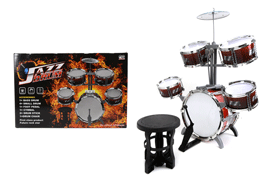 Plating Drum Set with Stool