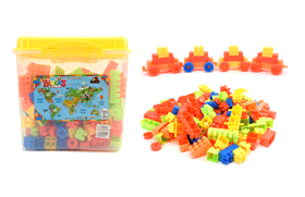 200PCS+ Building Blocks Bucket Set