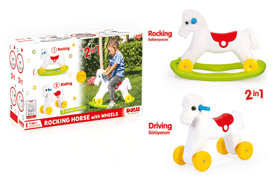 Dolu 2 In 1 Rocking Horse