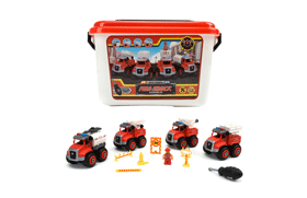 Assembling Fire Engine Bucket Set