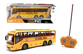 27MHZ 1:32 4CH R/C School Bus with Light