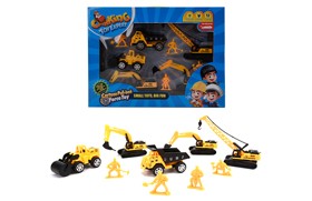 Pull Back Engineering Truck Set