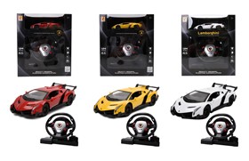 Licensed Lamborghini 2.4G 1:24 4CH R/C Car with Light & Music